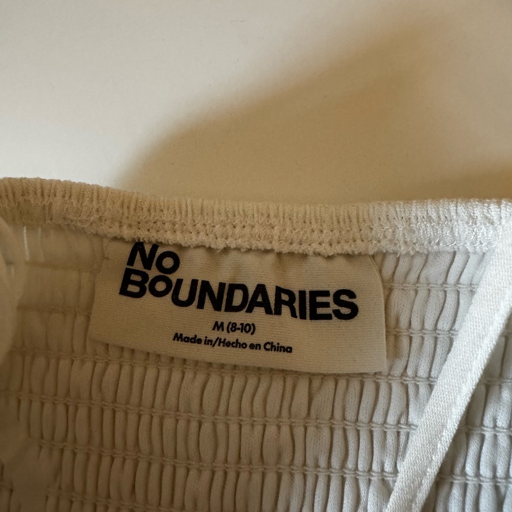 No Boundaries White Eyelet Dress NWT - Picture 8 of 8